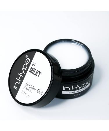 IN.HYPE Sculpting Builder Gel for Nail Extension/ Strengthening (milky white) - Buy Online on GoSupps.com