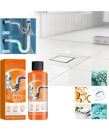 Pipe Unblocking Fluid Drain Pipe Clearing Fluid Hair Deodorant and Dredging Liquid Pipe Unblocking Solution Suitable for Bathroom Or Sink Drains and Kitchen (1pcs) - Buy Online on GoSupps.com