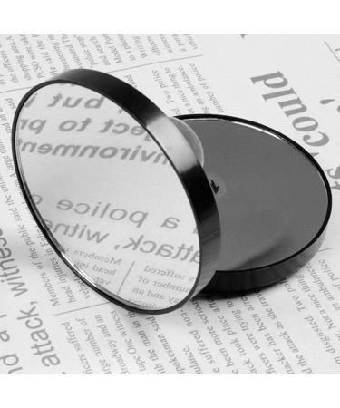 REVEL 12X Magnifying Makeup Mirror for Precise Tweezing and Blackhead Removal - Round with 2 Suction Cups - Buy Online on GoSupps.com
