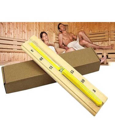 Buy Tahuaon 15-Minute Rotatable Sauna Hourglass - Heat-Resistant Timer with White Sand & Pink Rose Design | International Shipping Available - Buy Online on GoSupps.com