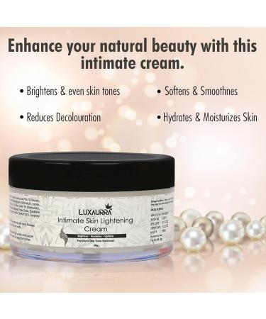 Intimate Area Lightening Cream for Men & Women - Natural Paraben Free | Dark Skin Underarms Bikini Thighs & Bum | 50g - Buy Online on GoSupps.com