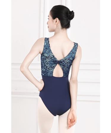 Dance Elite Aquazul Women's Dance Leotard - Navy | Ballet & Dance Adult Leotards - Buy Online on GoSupps.com