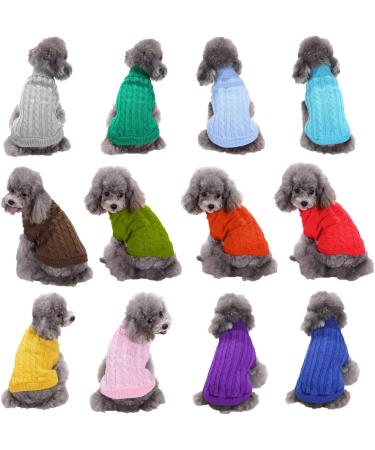 Buy Dark Blue Small Dog Sweater & Cat Sweatshirt | Warm Cozy Clothing for Pets - International Shipping - Buy Online on GoSupps.com