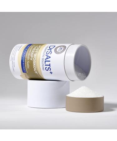 Dr Salts+ 100% Epsom Bath Salts with Black Pepper & Essential Oils | Post Workout Therapy for Muscle Recovery | 750g Pack of 1 - Buy Online on GoSupps.com