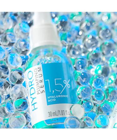 Catrice Hydro Plumping Serum Intensive Care Concentrate with 1.5% Hyaluronic Acid Transparent for Combination Skin Soothing Skin-Smoothing Vegan Alcohol Paraben Free (30 ml) - Buy Online on GoSupps.com