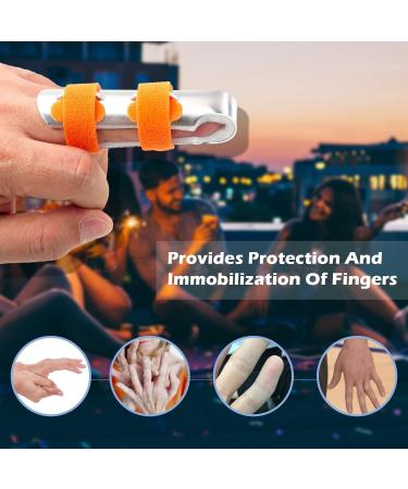 Finger Splint for Pain Relief and Immobilization - Ideal for Adults and Children - Great for Sprains, Arthritis, and Broken Fingers - Buy Online on GoSupps.com