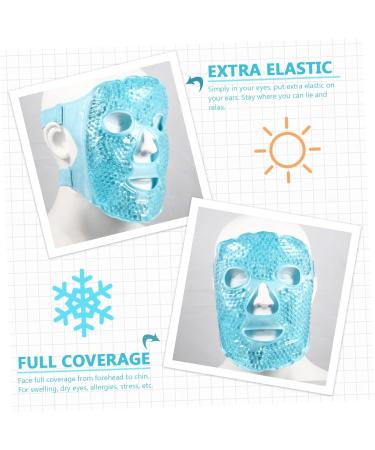 Mobestech Ice Beauty Hot Cold Facial Full Ice Pad Sleeping Reusable Ice Gel Pad Hot Cold Masking Facial Pad Gel Eye Masking Full Gel Ice Pad Cosmetic Cool Miss PVC - Buy Online on GoSupps.com