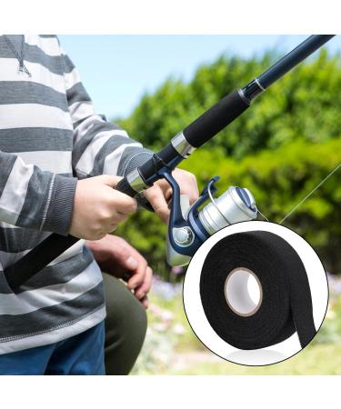 Kalione Non-Slip Hockey Racket Tape - 25m x 25mm Self-Adhesive Handle Band for Badminton Golf and Tennis - Durable Wear-Resistant Black - Buy Online on GoSupps.com