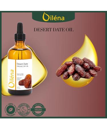 O l na - 100% Pure Organic Desert Date Tree Dry Oil | Repairing and Anti-Aging | For Skin and Hair | Ultra Penetrating and Nourishing Clear 50 ml - Buy Online on GoSupps.com