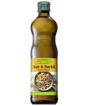 RAPUNZEL frying and baking oil 1 pack (1 x 0.50l) - Organic 50 ml (1 pack) - Buy Online on GoSupps.com