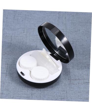 Solustrie 2-Pc Tool Case for Contact Lenses | Piston Suitcase Container & Mirror Box - Ideal for International Shipping - Buy Online on GoSupps.com