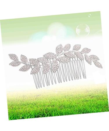 FRCOLOR Wedding Tiara Tiara Bridal Side Comb Crystal Hair Comb Bridal Comb Wedding Hair Comb Wedding Hair Accessories Bride Simple Wedding Headpiece - Buy Online on GoSupps.com