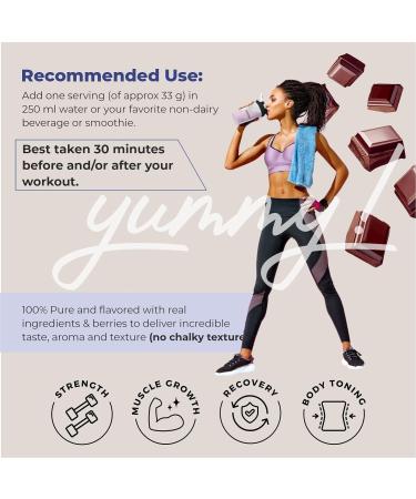 Cure veda PRO Organic Plant Protein Powder - Vegan Pea Rice & Quinoa Isolate 20g Protein Easy to Digest Vanilla Flavour (500g) - Superfood & Superseeds - Buy Online on GoSupps.com