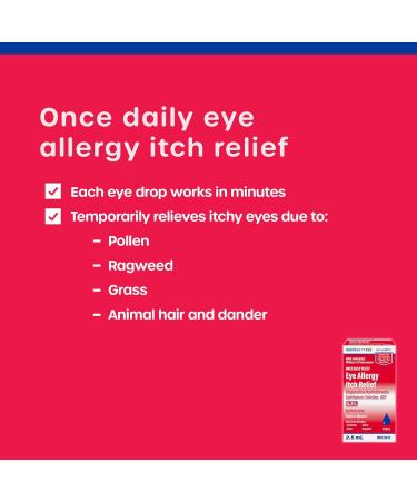 HealthCareAisle Allergy Bundle: Olopatadine Hydrochloride 0.2% Ophthalmic Solution & Levocetirizine Dihydrochloride 5mg Tablets - 2.5mL & 80 Tablets - Buy Online on GoSupps.com