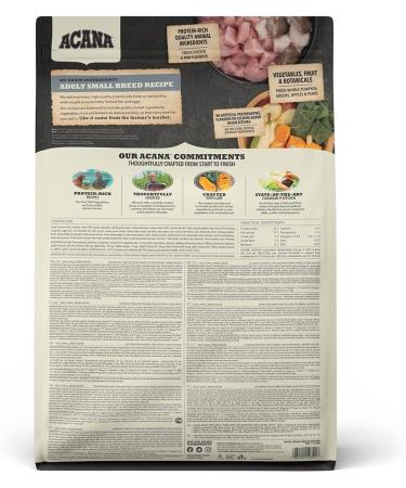 Acana Adult Small Breed Dog Dry Mix 2.27kg - Buy Online on GoSupps.com