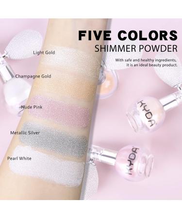 Ownest Champagne Glitter Powder Highlighter Spray - Shimmer Sparkle Makeup for Face & Body - Buy Online on GoSupps.com