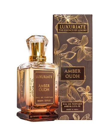 LUXURIAT'E Luxury Oudh Perfume 100Ml | Liquid Eau De Parfum Amber Oud Perfume | Premium Long Lasting Perfume | Notes Of Oudh Amber Vanilla Musk | Edp For Men And Women