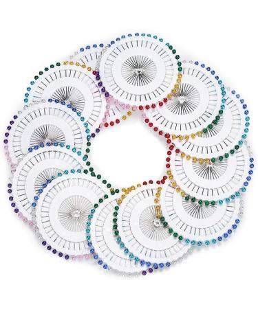DECORA 480 Pcs Multicolor Pearl Head Sewing Pins for Quilting & Crafts - Ct023m2p1f - Buy Online on GoSupps.com