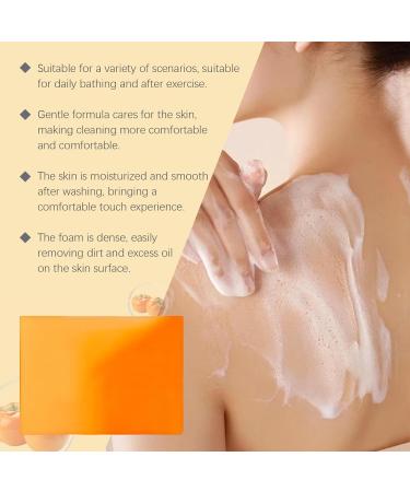  Clawrex Presimmon Set of 3 Natural Khaki Soaps for Women and Men Eliminates Body Odors Deep Cleansing Moisturizing Brightening for Face and Body 300g - Buy Online on GoSupps.com