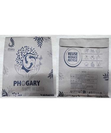 Phogary 6-Pack Exfoliating Soap Bags | Nylon Soap Pouches for Solid & Liquid Soap | Premium Quick-Dry Shower Accessories (Gray Black) - Buy Online on GoSupps.com