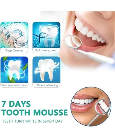 Probiotics Bright Whitening Teeth Mousse - Herbal Oral Repair Mousse & Teeth Whitening Foam (5 Pcs) for Gum Health & Bad Breath - Buy Online on GoSupps.com