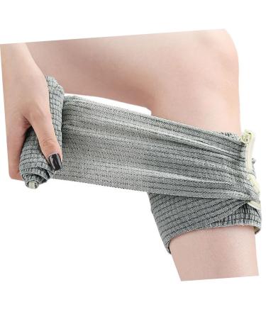 FRCOLOR Portable Knee Wrap - Cotton Athletic Tape for Legs & Foot | 120x15cm Grey - Perfect for Wounds & Sports - Buy Online on GoSupps.com