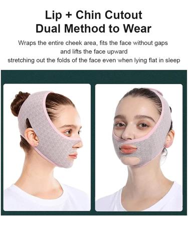FanTuan V Line Beauty Sleeping Mask Face Mask for Sculpting and Lifting Chin Strap for Double Chin Reduction VLine Shaping and Contouring Breathable and Comfortable 3 Pack 3 Pack - Buy Online on GoSupps.com