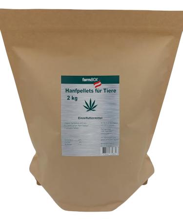 farmBOX Hemp Pellets for Animals (2 kg) - Buy Online on GoSupps.com