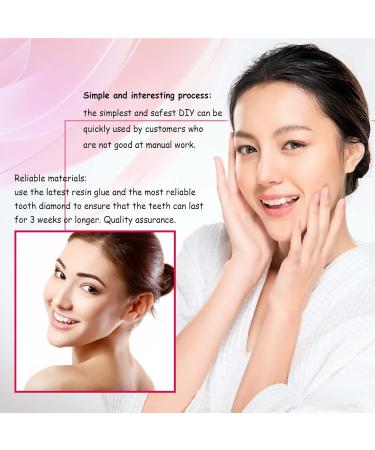 Professional Tooth Jewelry Set - Dental Stones Glue UV Light & Gemstone Selection for Beginners - Buy Online on GoSupps.com