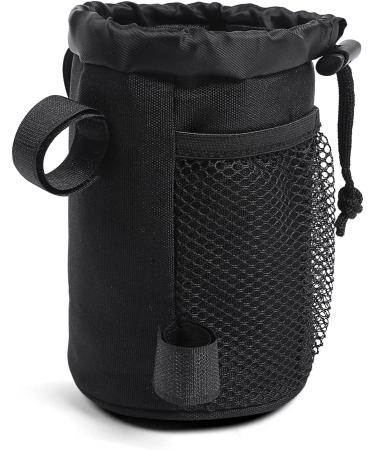 Bike Cup Holder - Adjustable Mount for Mountain, Road, and Kids Bikes - No Screws Required - Fits Water Bottles Up to 32oz - Handlebar Drink Cup Holder with Mesh Pockets - Buy Online on GoSupps.com