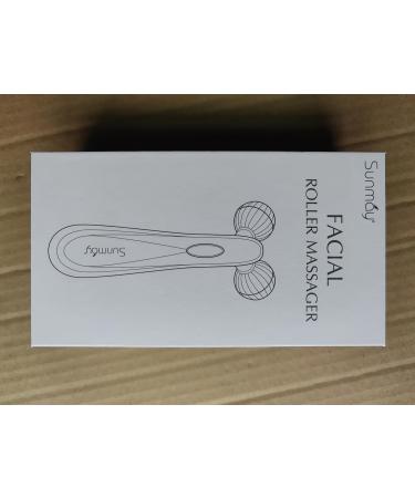 Buy SUNMAY 3D Face Roller - Microcurrent Facial Massage & Skin Tightening Massager for Double Chin Removal - Silver Edition - Buy Online on GoSupps.com