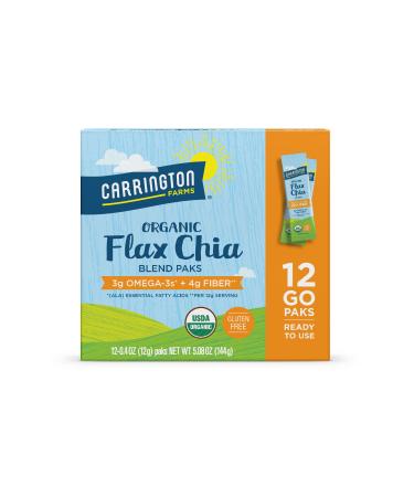 Carrington Farms Flax Chia Packs Organic, 5.08 oz - Buy Online on GoSupps.com