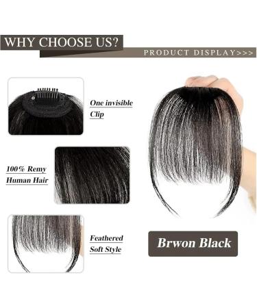 Bangs Hair Clip Fake Air Bangs Synthetic Hair Extension Soft Light Air Hair Bangs Clip On Hair Extension False Straight Hair Bangs Fringe Bangs Clip in Hair(Color:Light brown B) 6inches Light brown B - Buy Online on GoSupps.com