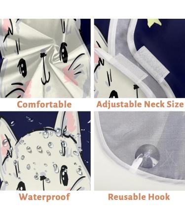 Cat Star Beard Bib Apron | Non-Stick Waterproof Hair Catcher for Men | Grooming Cape with Suction Cups | Perfect Gifts for Men - Buy Online on GoSupps.com
