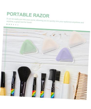 FRCOLOR 12 Pcs Eyebrow Trimmer Set - Portable Facial Razors for Women Perfect for Hair Removal & Eyebrow Shaping - Buy Online on GoSupps.com