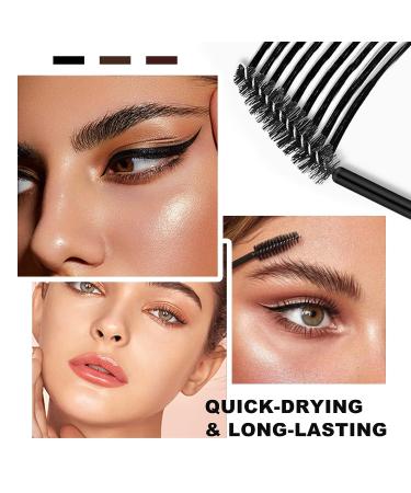 2PCS Erinde Tinted Eyebrow Soap Kit - Long Lasting & Waterproof Brow Styling Gel - Smudge-Proof Natural Makeup (Light Brown) - SET B - Buy Online on GoSupps.com