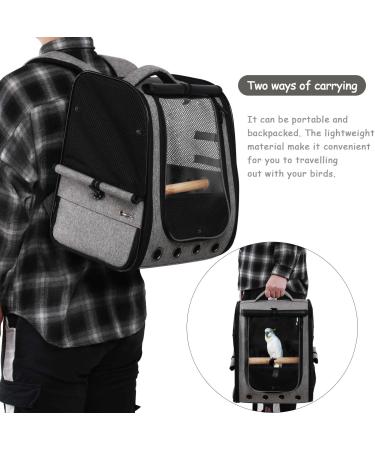 X-ZONE PET Bird Travel Bag - Portable & Lightweight Parrot Carrier Backpack - Buy Online on GoSupps.com