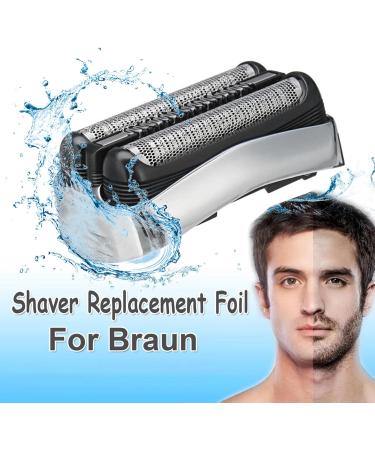 32B Replacement Shaver Head Electric Shaver Foil Razor Head for Replacement Braun S3 Shaver Head Mens Head Shaver for 3010s 320S 330S 340S 370cc 390cc-4 3000s 3040s (21S) - Buy Online on GoSupps.com