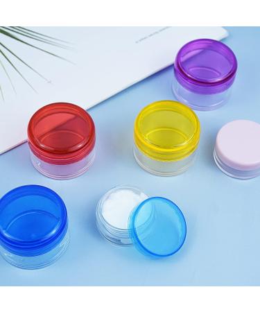 6Pcs Travel Bottles Pots Sample Pots Mini Travel Pots for Toiletries Small Travel Cream Pots Clear Cosmetic Containers Jars Leakproof Round Empty Plastic Cosmetic Jars with Lids for Makeup (20g 10g) - Buy Online on GoSupps.com