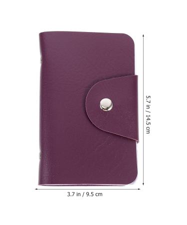 Lurrose Purple Nail Art Stamp Plate Holder - Organize Your Stamping Plates Collection for Perfect Manicures - Buy Online on GoSupps.com