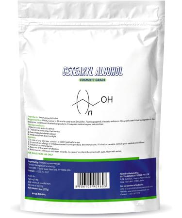 Pure Cetearyl Alcohol for Cosmetics | Skin & Hair Care | 8 oz (227g) - Enhance Your Beauty Products - Buy Online on GoSupps.com