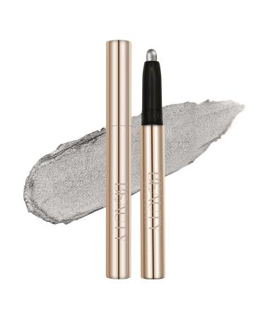 Cyerie Shadow Matt Shimmer Eyeshadow Pen Crayon - Waterproof Creamy Eye Makeup (#01 Silbrig Shimmering) - International Shipping Available - Buy Online on GoSupps.com