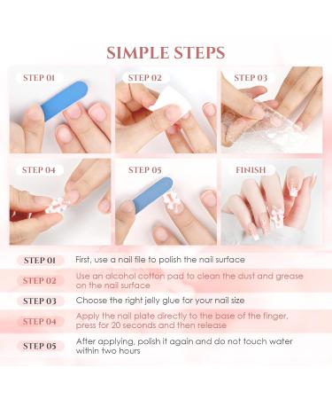 Press on Nails Medium Rhinestone - PITHER 24pcs Pink Fake Nails with 3D Flower Designs & Charms | Full Cover Square False Nails for Women and Girls - Buy Online on GoSupps.com