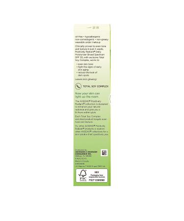 Aveeno Positively Radiant Sheer Daily Moisturizing Lotion SPF 30 for Dry Skin - 2.5 fl. oz - Buy Online on GoSupps.com