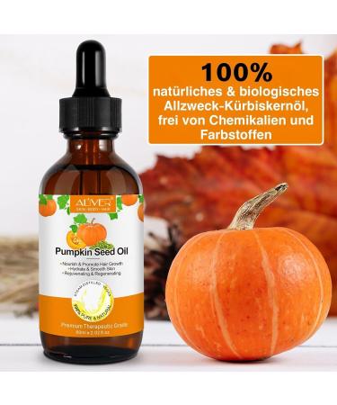 Buy P-Beauty Organic Pumpkin Seed Oil - Cold-Pressed Vegan Oil for Hair Growth Eyelashes Beard Nails & Skin - Natural Care with Vitamins & Omega Fatty Acids - 60ml - Buy Online on GoSupps.com
