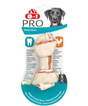 8in1 Pro Dental Bone for Small Dogs - Healthy Chewing Dental Care 35g (1 Pack) - International Shipping - Buy Online on GoSupps.com