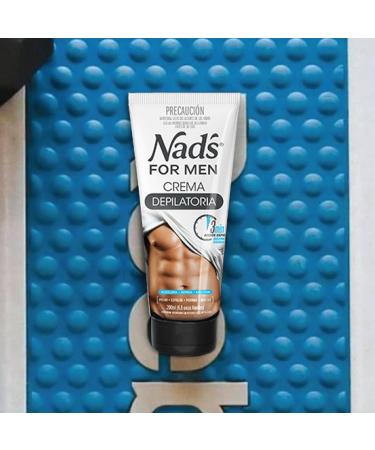  Nad's For Men Nad's For Men Hair Removal Cream for Men's Body Chest Back Legs and Arms 200 ml - Buy Online on GoSupps.com