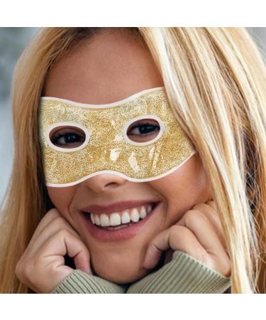  Voihamy Cooling eye patch cooling eye patch | Cool Eye Ice Pack - Reusable Gel Spa Bead Eye Covers Cooling Gel Eye Protectors for Puffiness/Dark Circles/Y - Buy Online on GoSupps.com