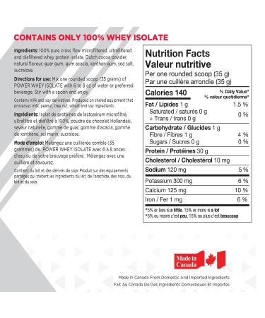 BioX Power Whey Isolate | 100% Ultra-Pure Whey Isolate Protein Powder | 30g Protein Per Serving Sugar Free Low Lactose & Low Carb Protein Powder | 65 Servings 5LB (Cookies & Cream) Cookies & Cream 65 Servings (Pack of 1) - Buy Online on GoSupps.com