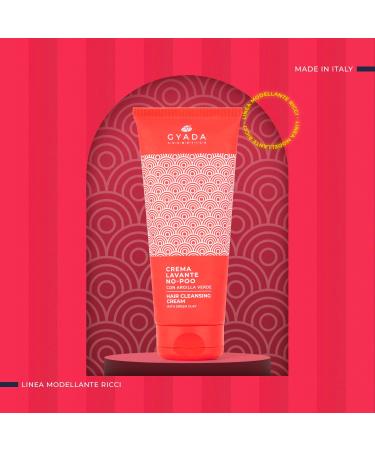  GYADA COSMETICS GYADA COSMETICS No-Poo Curl Shaping Cleansing Cream Surfactant-Free Cleansing Cream Elasticizing and Detoxifying Action with Green Clay Plant Oils Ferments 200 ml - Buy Online on GoSupps.com
